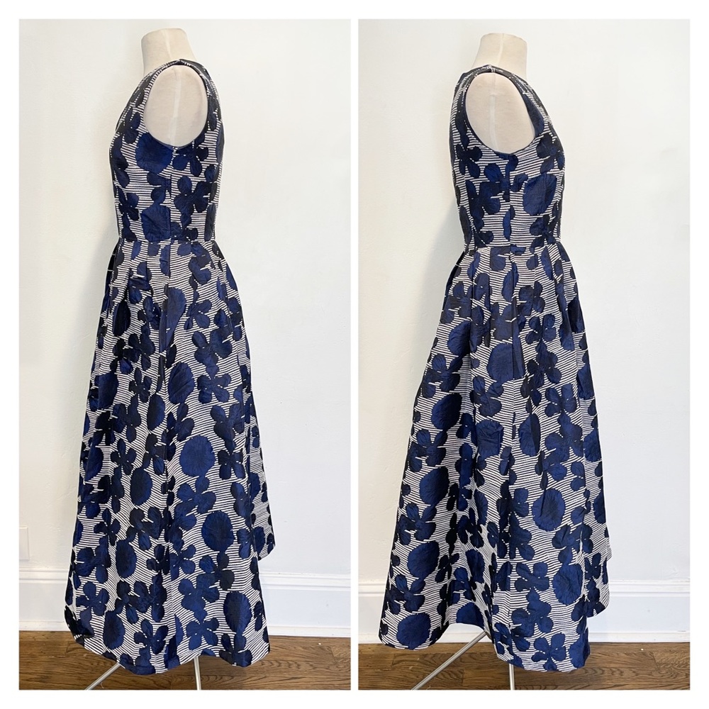 Floral Sleeveless Ballgown Formal Dress Prom Dance - Picture 2 of 15